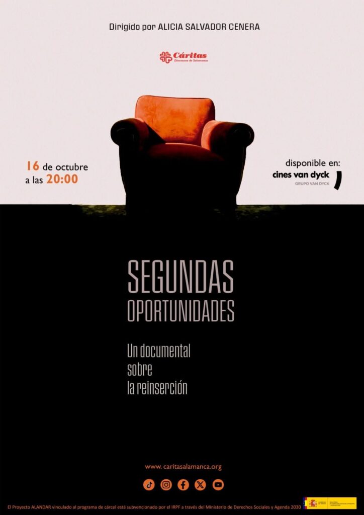 Segundas Oportunidades en Cines Van Dyck Salamanca octubre 2026
