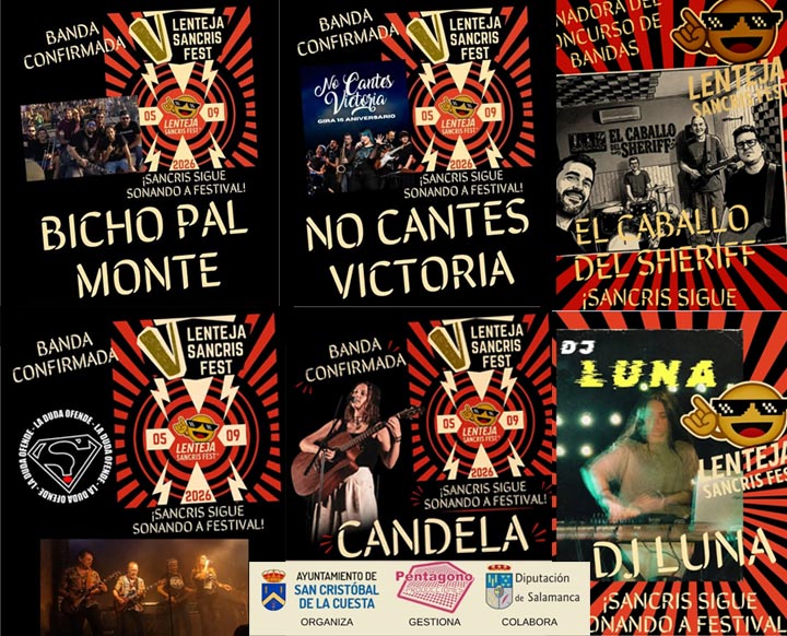 V Lenteja Sancris Fest en San Cristóbal de la Cuesta septiembre 2026