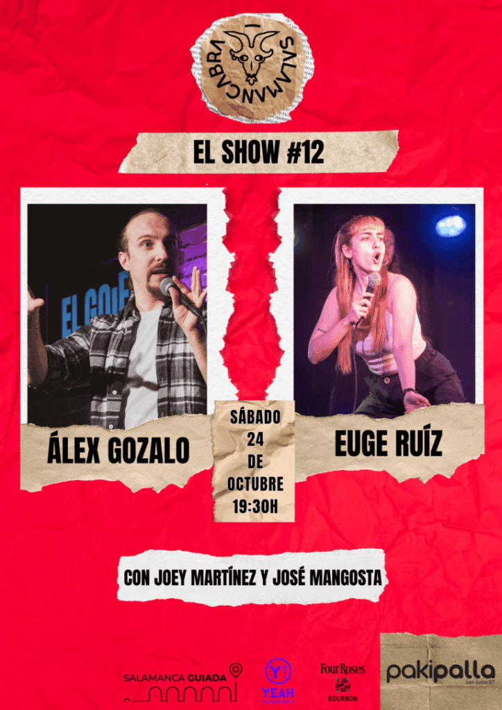 Álex Gozalo y Euge Ruíz en pakipalla Salamanca octubre 2026