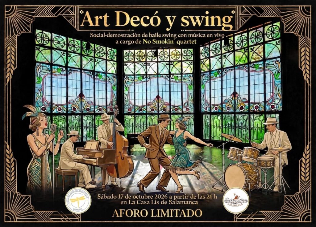 Art Decó y Swing en el Museo de Art Nouveau y Art Decó Casa Lis Salamanca octubre 2026