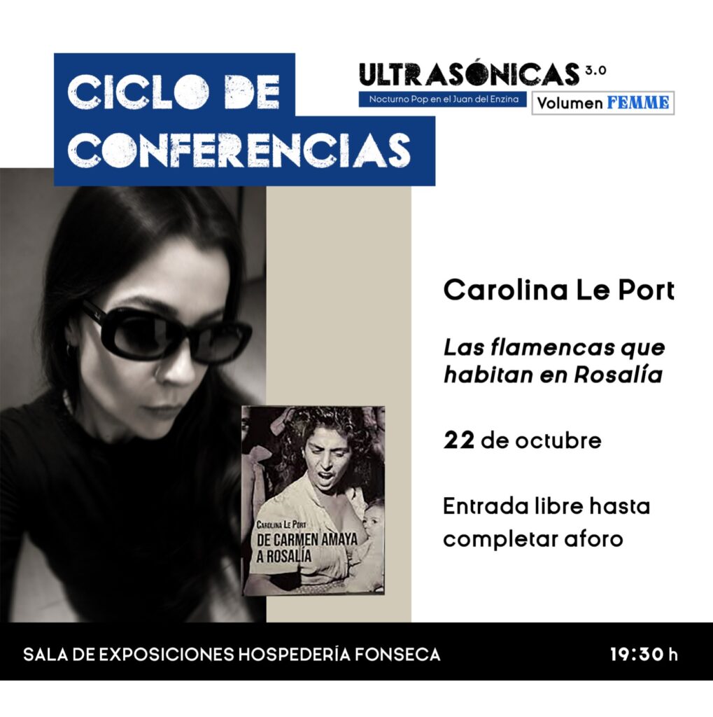 Carolina Le Port en la Hospedería Fonseca Salamanca octubre 2026