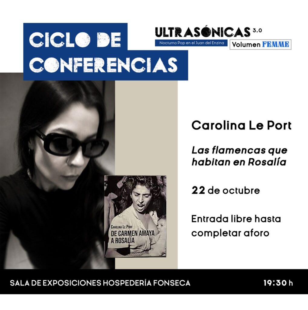 Carolina Le Port en la Hospedería Fonseca Salamanca octubre 2026