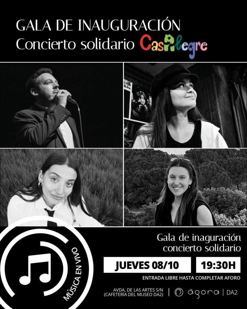 Concierto Solidario Casalegre en Ágora DA2 Salamanca octubre 2026