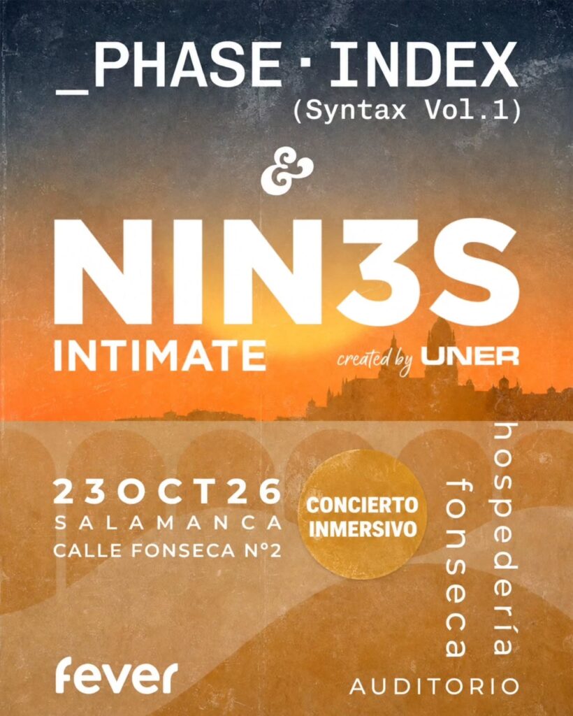 NIN3S en la Hospedería Fonseca Salamanca octubre 2026