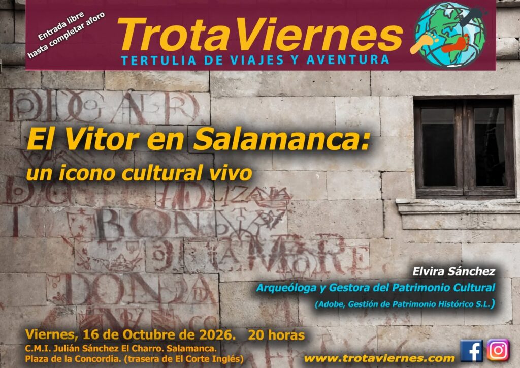 Trotaviernes con Elvira Sánchez en El Charro Salamanca octubre 2026