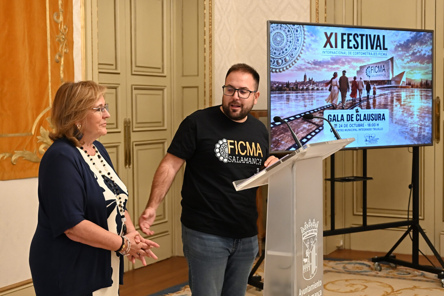 XI Festival Internacional de Cortometrajes sobre Personas Mayores FICMA en el Centro Municipal Integrado Trujillo Salamanca octubre 2026