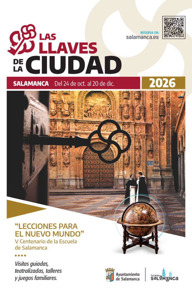 XVIII Programa Turístico Las llaves de la ciudad en Salamanca octubre, noviembre y diciembre 2026