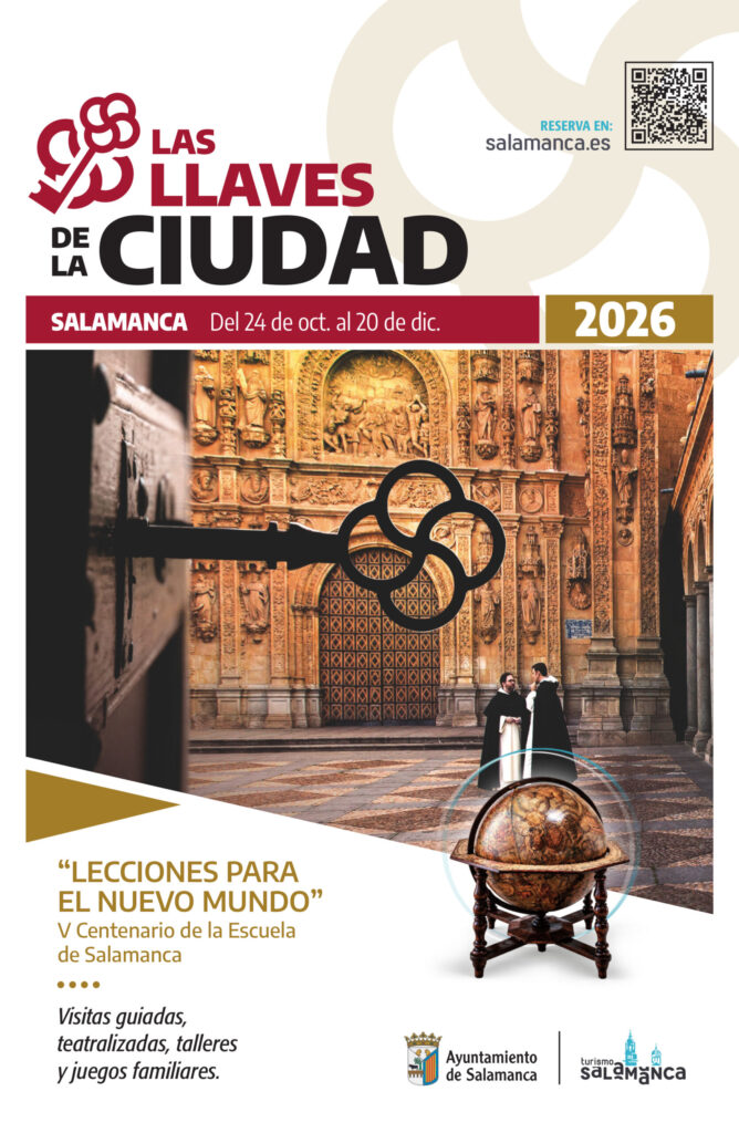 XVIII Programa Turístico Las llaves de la ciudad en Salamanca octubre, noviembre y diciembre 2026