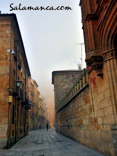 Salamanca, de niebla y de invierno