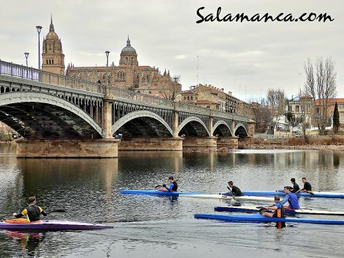 Salamanca y mañana de piraguas