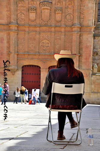 Salamanca, leer, descansar, mirar