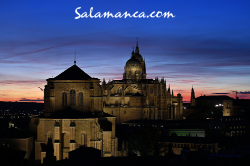Salamanca, un atardecer de colores